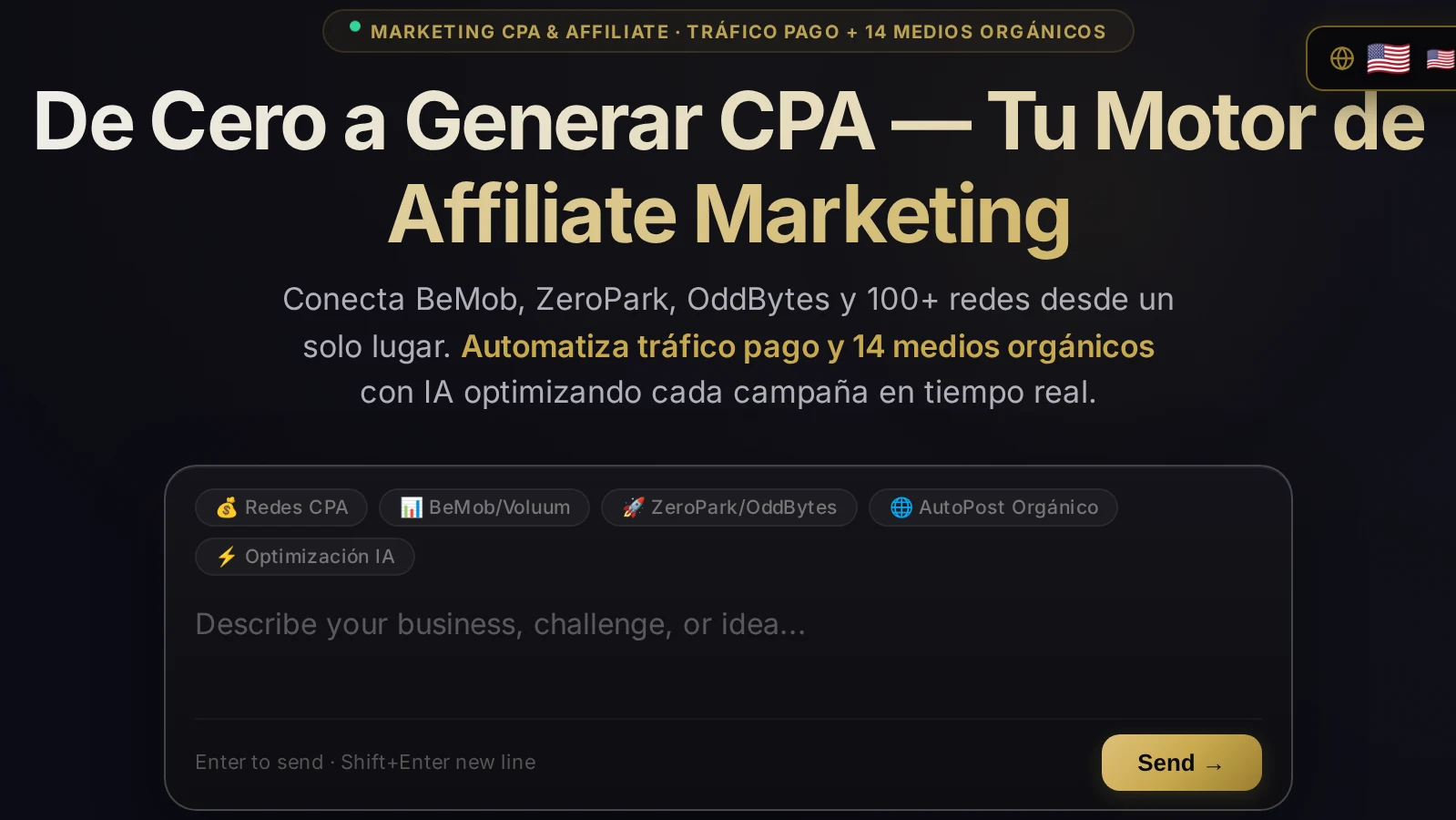 Internet Marketing con IA — ALGPT